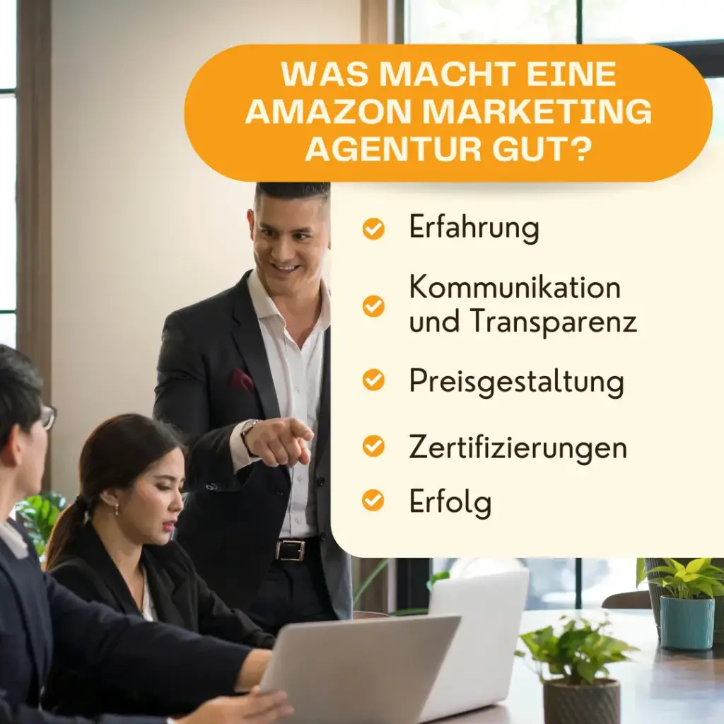 Was macht eine Amazon Marketing Agentur gut