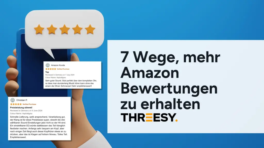 7 effektive Wege um mehr Amazon Bewertungen zu erhalten