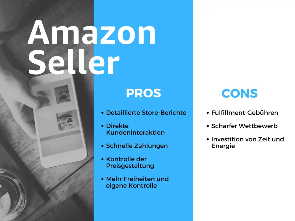 Amazon Seller Vorteile und Nachteile