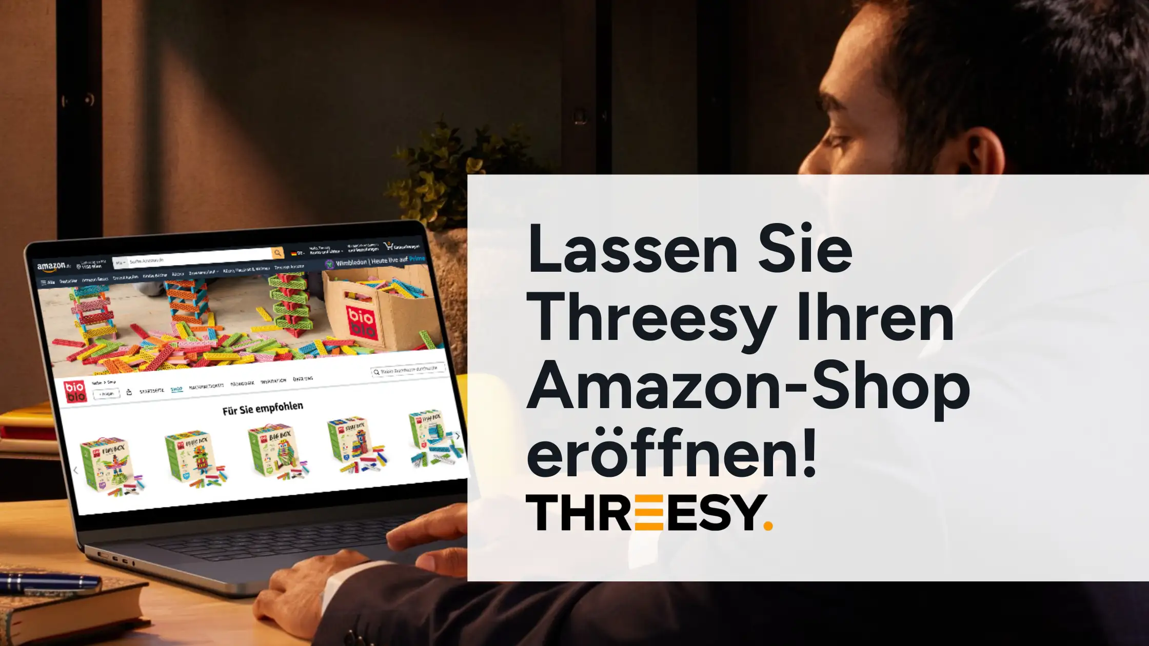 Amazon Shop eröffnen Lassen Sie Threesy das für Sie erledigen