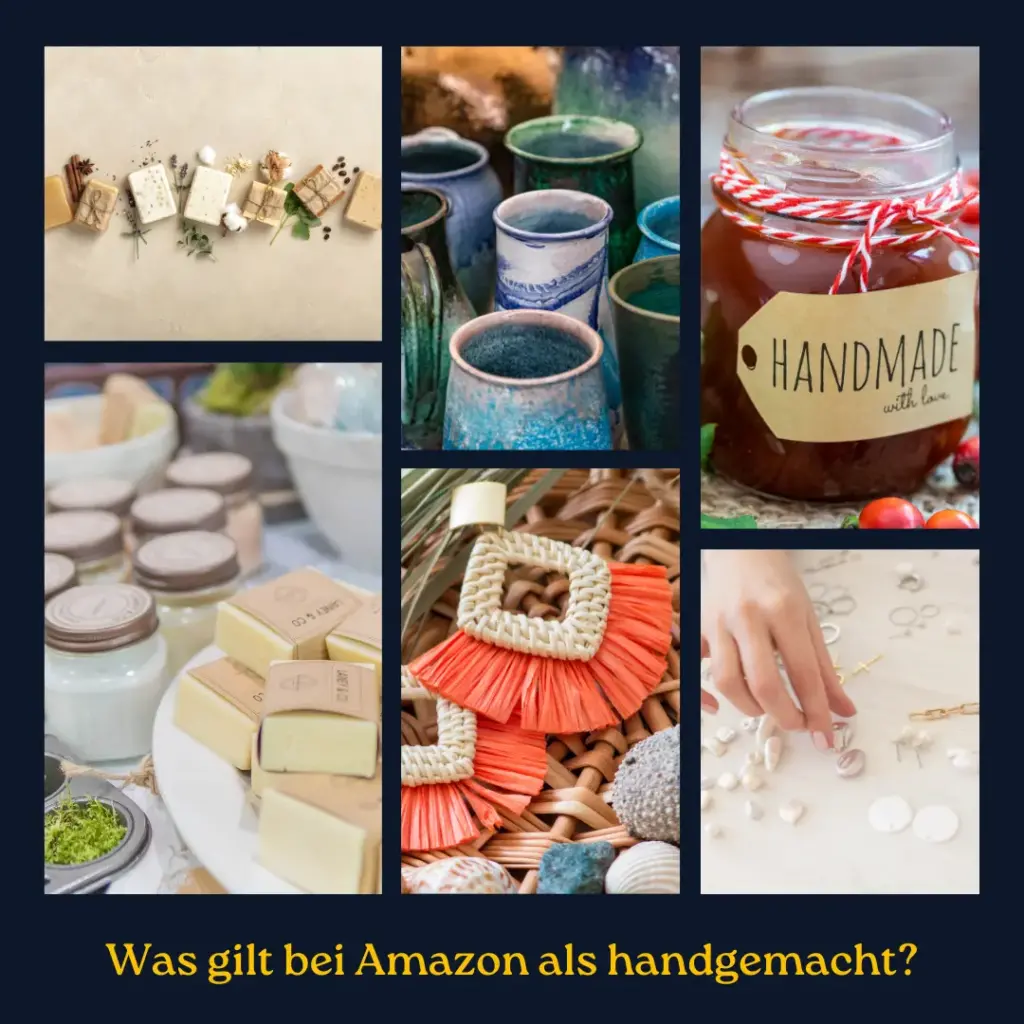 Artikel die von Amazon als handgemacht angesehen werden