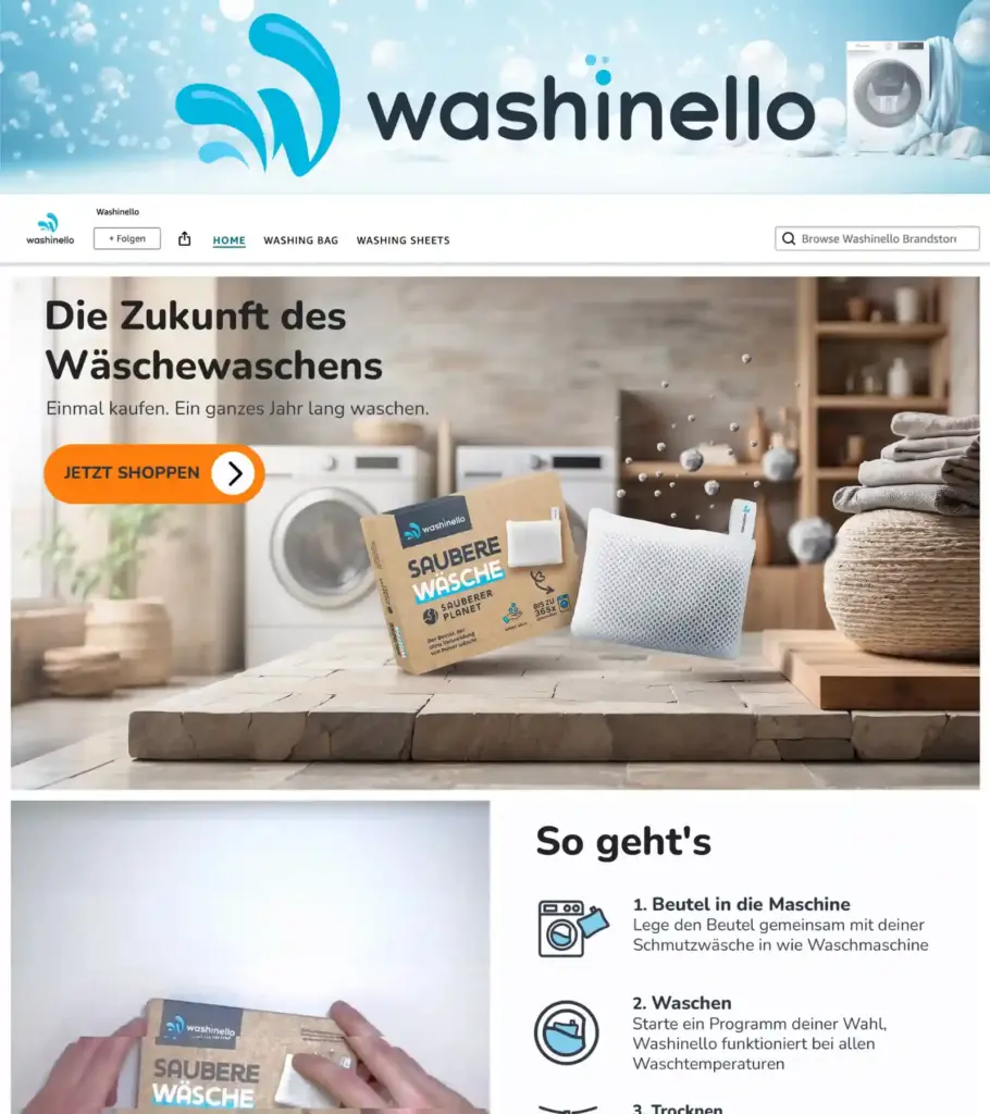 Washinello Amazon Storefront