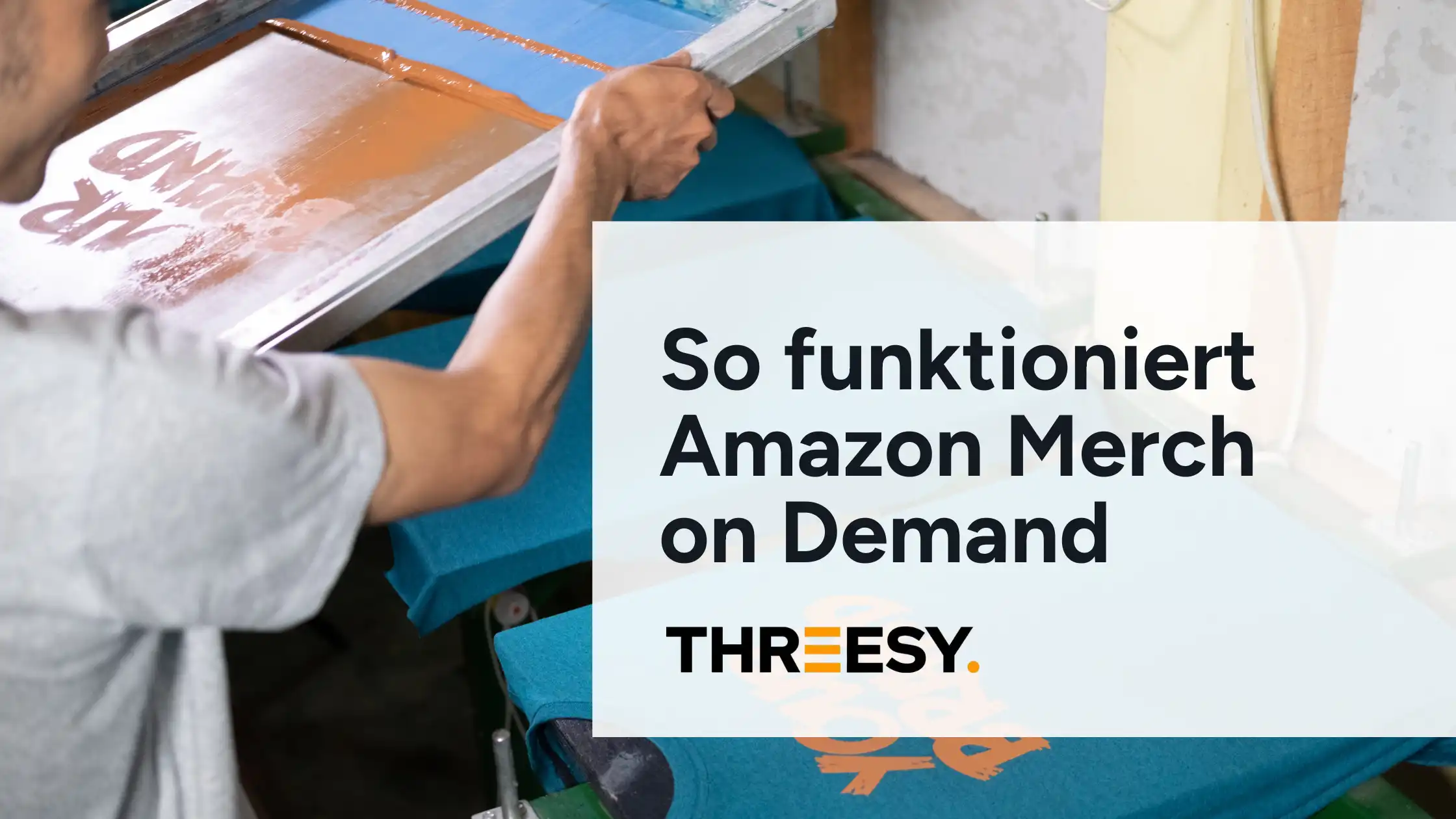 So funktioniert Amazon Merch on Demand